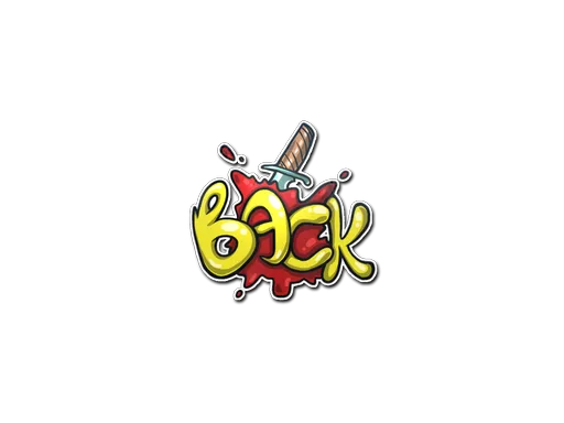 Sticker | Backstab