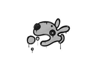 Sealed Graffiti | Popdog (Shark White)