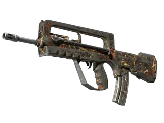 FAMAS | Crypsis (Battle-Scarred)