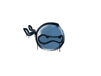 Sealed Graffiti | Ninja (Monarch Blue)