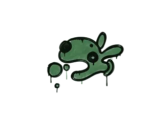 Sealed Graffiti | Popdog (Jungle Green)