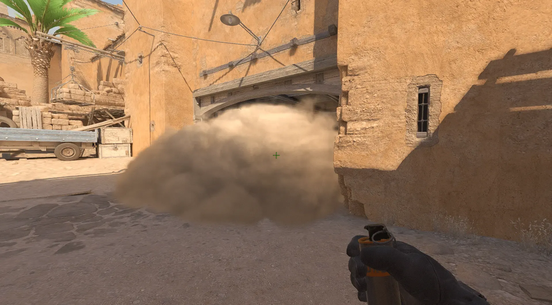 дымовая граната в мид на Даст 2