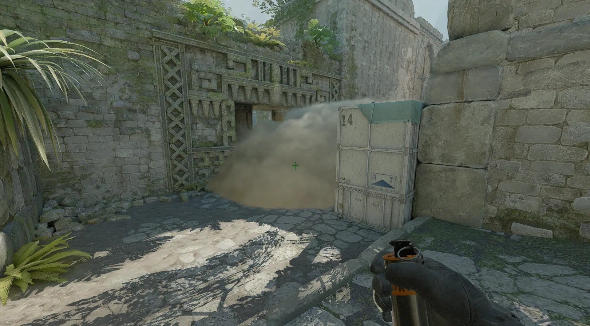 Смок глубокий в рампу с тёмной