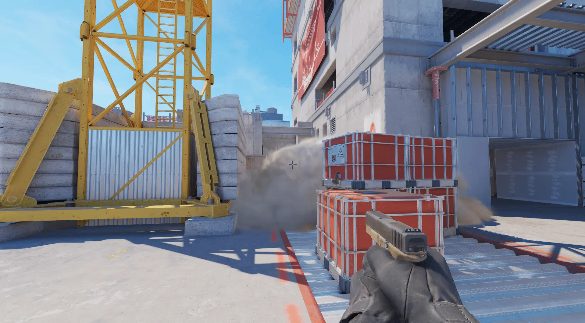 Смок на дефолт с А рампы