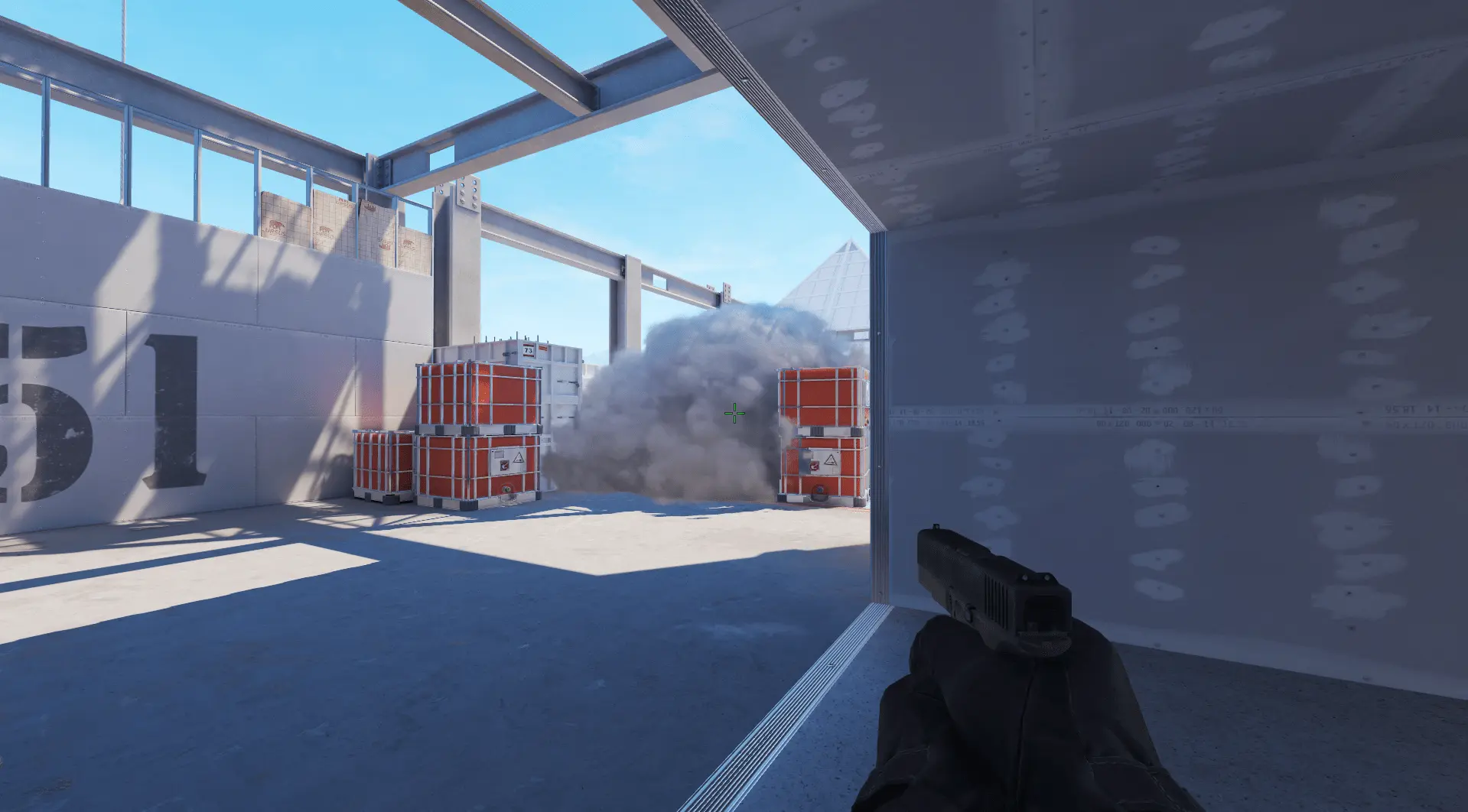 Смок на тройку с рампы