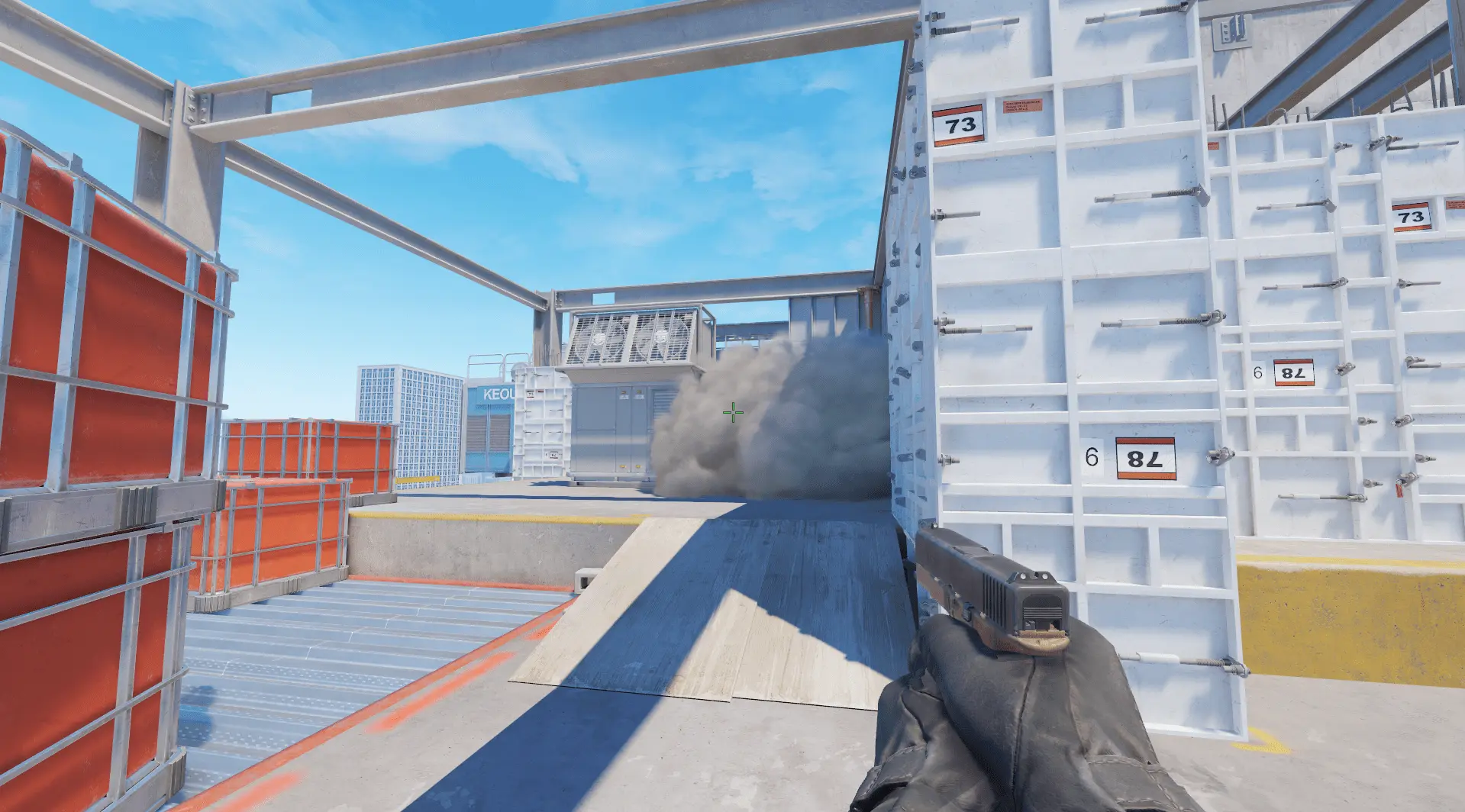 Смок с Т спавна в нычку