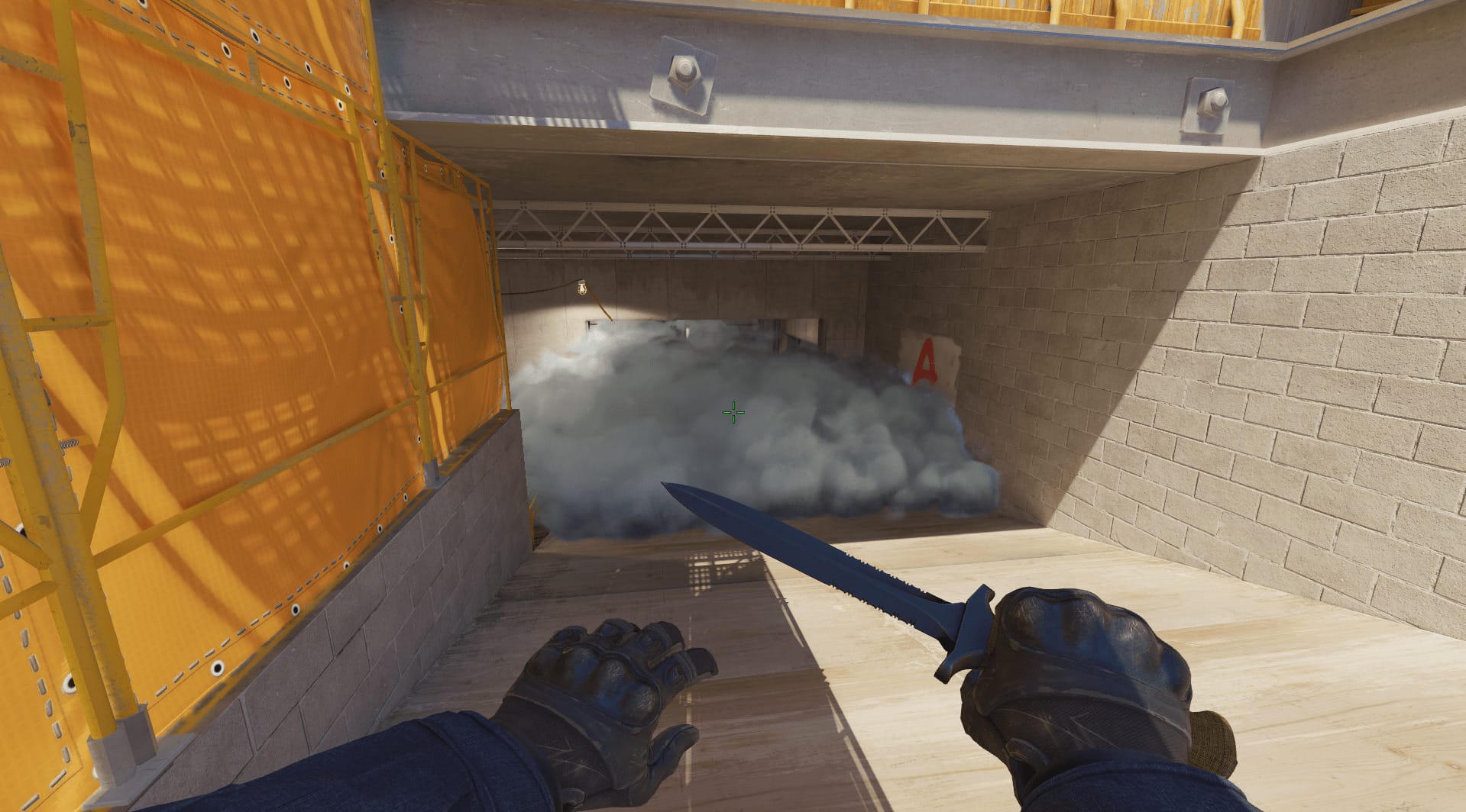 Смок с лифтов в A рампу