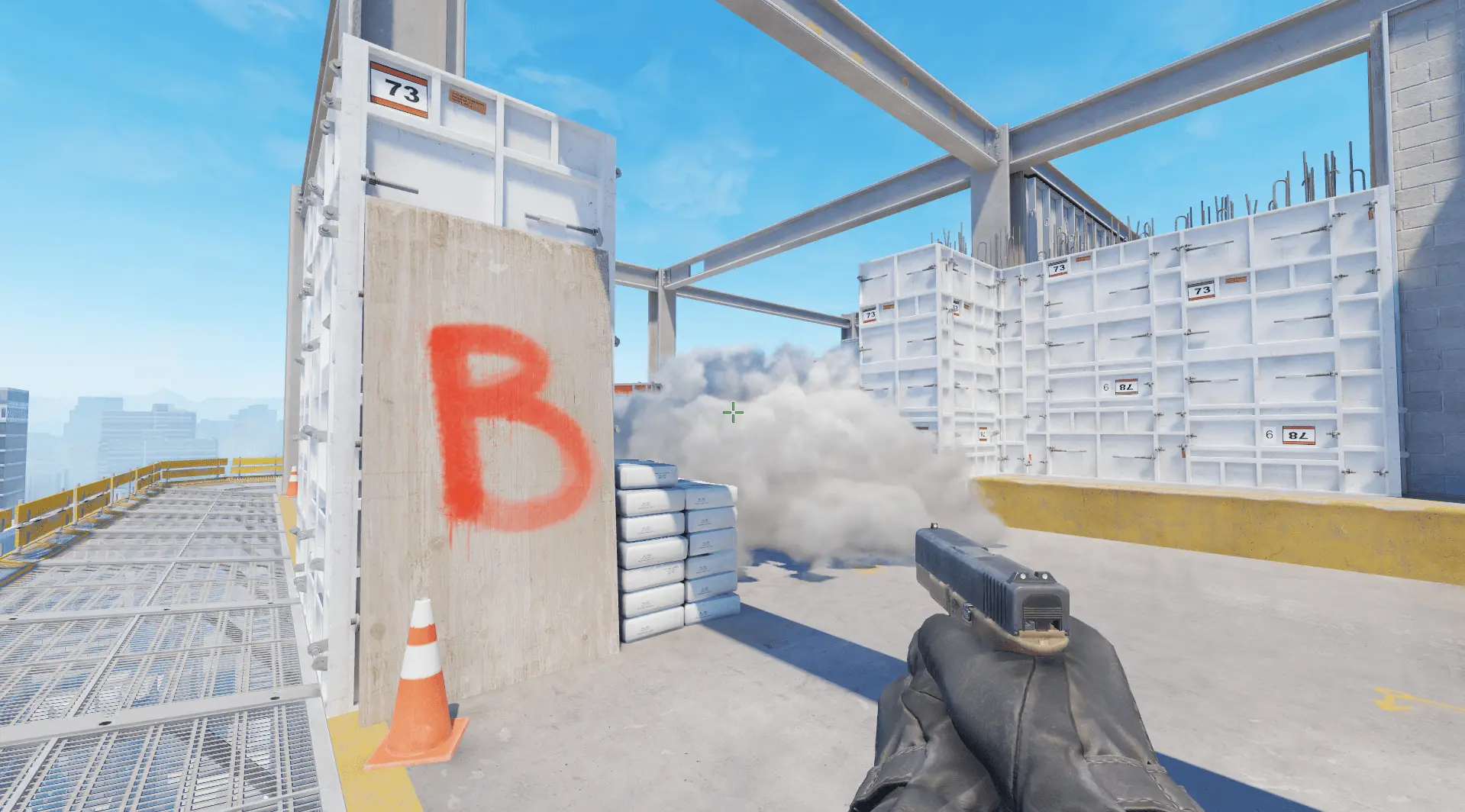 Смок с Т спавна на ящик